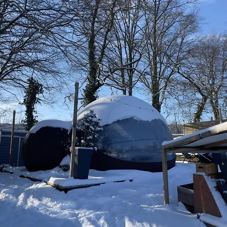 La Bulle Bien Belge Avec Jacuzzi Luksustelt *