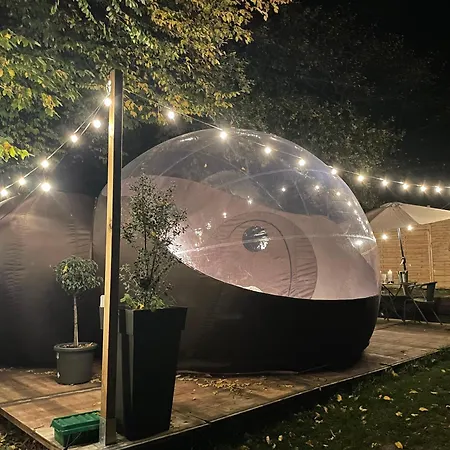 Luxury tent La Bulle Bien Belge Avec Jacuzzi *