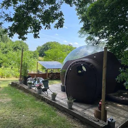 Luxury tent La Bulle Bien Belge Avec Jacuzzi *
